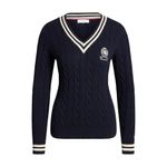 Tommy Hilfiger Roseville Woman Strickpullover in desert sky