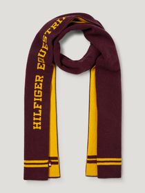 Tommy Hilfiger Equestrian Vanderbilt Varsity Schal Deep Burgundy