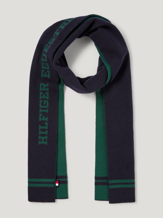 Tommy Hilfiger Equestrian Vanderbilt Varsity Schal Desert Sky