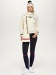 Tommy Hilfiger Equestrian Vanderbilt Varsity Schal Ecru