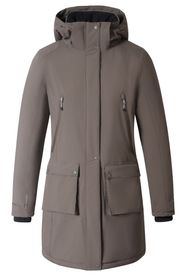 COVALLIERO Parka in milky chocolate