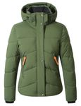 COVALLIERO Winterjacke in forest green
