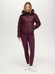 Tommy Hilfiger Equestrian Glendale Womaen Pufferjacke in deep burgundy