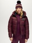 Tommy Hilfiger Equestrian Glendale Womaen Pufferjacke in deep burgundy