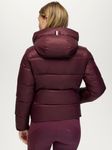 Tommy Hilfiger Equestrian Glendale Womaen Pufferjacke in deep burgundy