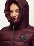 Tommy Hilfiger Equestrian Glendale Womaen Pufferjacke in deep burgundy