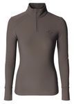 COVALLIERO Active Shirt in milky chocolate