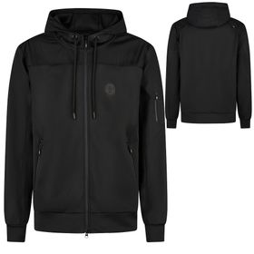  Pikeur Hoody Jacket Herren Kapuzensteppjacke in black
