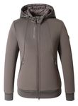 COVALLIERO Hoody Jacke in milky chocolate