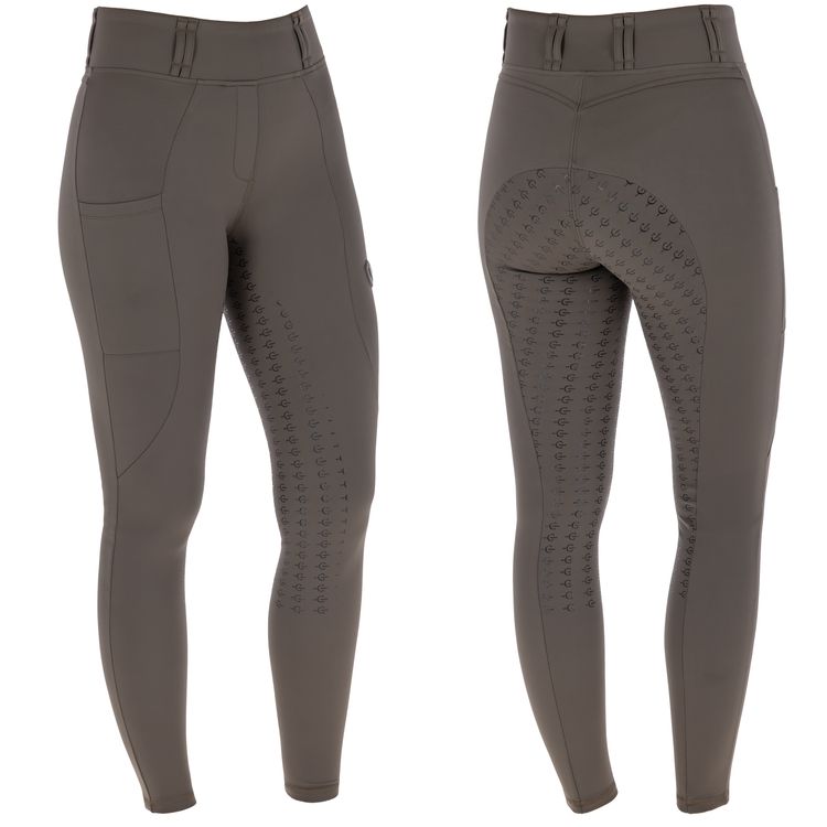 COVALLIERO Damen Riding Tights milky chocolate