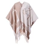 HV Polo Poncho HVPNanda in chalk