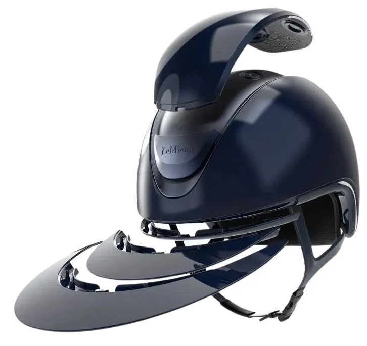 LeMieux Reithelm Very Competition Glossy in navy