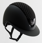 LeMieux Reithelm Panel Verv Swarovski, Helmzubehör, black