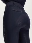 Tommy Hilfiger Equestrian Highland Rhinestone Hybrid Winter Reitleggings in desert sky