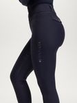 Tommy Hilfiger Equestrian Highland Rhinestone Hybrid Winter Reitleggings in desert sky