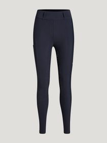 Tommy Hilfiger Equestrian Highland Rhinestone Hybrid Winter Reitleggings in desert sky
