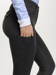 Tommy Hilfiger Equestrian Hope Denim Vollgrip Reithose Damen in black