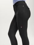 Tommy Hilfiger Equestrian Hope Denim Vollgrip Reithose Damen in black