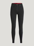 Tommy Hilfiger Equestrian Hope Denim Vollgrip Reithose Damen in black