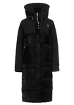 CAVALLIKA Teddyfleece Mantel in black