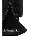 CAVALLIKA Teddyfleece Mantel in black