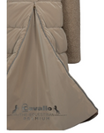 CAVALLIKA Teddyfleece Mantel in peanut