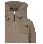 CAVALLIKA Teddyfleece Mantel in peanut