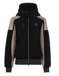 CAVALLUNIS Hybrid-Hoodie Jacke in black 