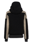 CAVALLUNIS Hybrid-Hoodie Jacke in black 