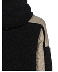CAVALLUNIS Hybrid-Hoodie Jacke in black 
