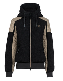 CAVALLUNIS Hybrid-Hoodie Jacke in black 