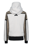 CAVALLUNIS Hybrid-Hoodie Jacke in vanilla