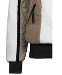 CAVALLUNIS Hybrid-Hoodie Jacke in vanilla