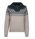 CAVALLEARA Half-Zip Pullover in peanut