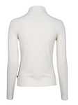 CAVALLIZIA Jacquard Stehkragenshirt in vanilla