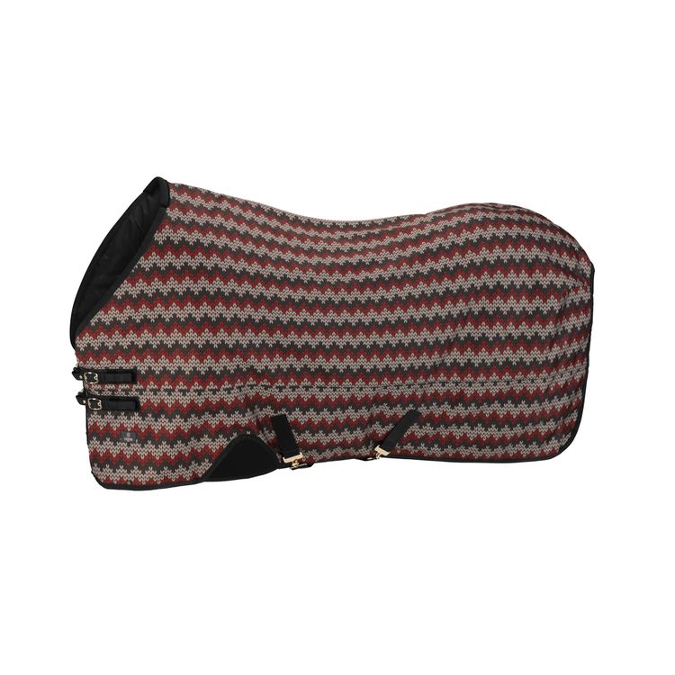 Eskadron Heritage Weidedecke Alpha Northern Knit 80g in black-merlot-ash