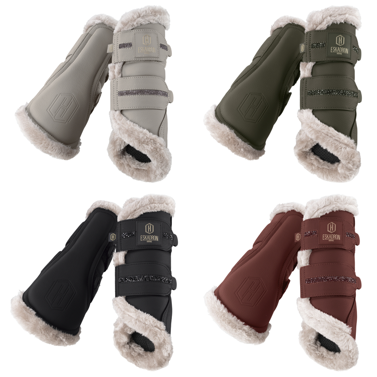 Eskadron Heritage Gamaschen Faux Leather Jewel FF