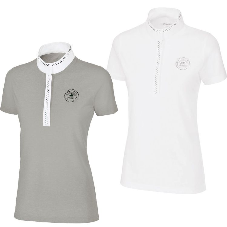 Pikeur Turniershirt in weiß oder grau und verschiedenen & Größen (Modell 548) 