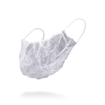 MED-COMFORT PP Bartmasken weiß – Bild 1 MED-COMFORT PP Bartmasken, weiß – 100 Stück pro Beutel, AMPri, Bild 1