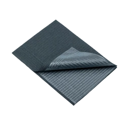 Patientenservietten Tissue/PE schwarz – Bild 1 Patientenservietten, Tissue/PE, schwarz – 500 Stück pro Karton, AMPri, Bild 1