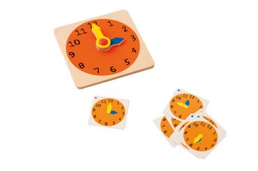 Toys for Life Wie spät ist es? Holzspiel Uhrzeiten