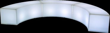 Kurvenbank LED