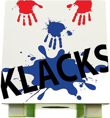 baff Trommelhocker Klacks weiß