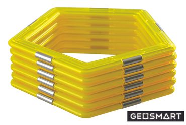 Magnet Geos Fünfeck 6 Stück