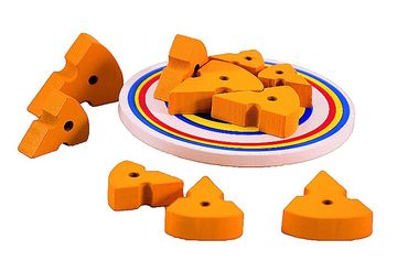 Geschicklichkeitsspiel Käsekuchen 10tlg. 
