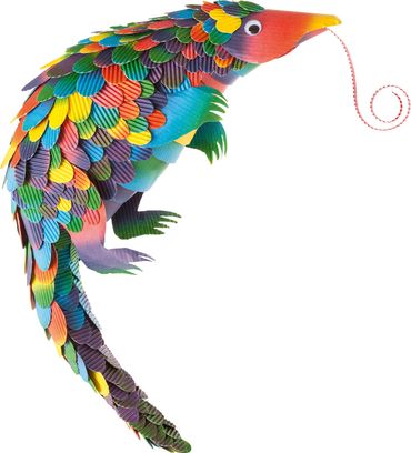 E-Wellpappe Regenbogen 10 Bogen 50 x 70 cm