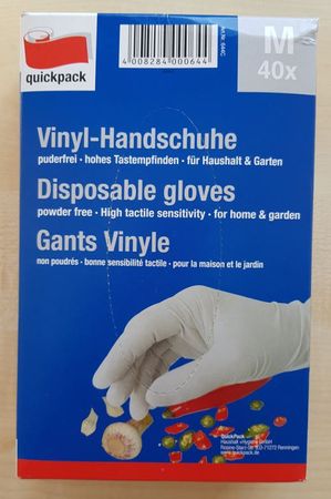 Vinylhandschuhe PREMIUM M 40 St.             