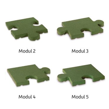 Fallschutzplatte Terrasoft Ecke Modul 4