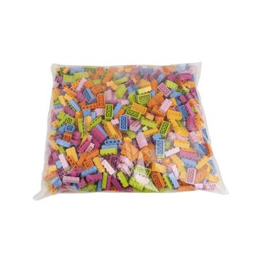 Q-Bricks Kindergarten Bausteine Blütenmischung 1.000 Stk.