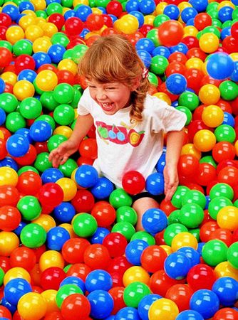Ballbadbälle Spielkugeln Ø 60 mm 250 Stück